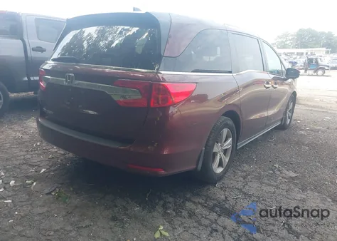 2019 Honda Odyssey Ex-L z USA, uszkodzony, nr VIN 5FNRL6H78KB024280